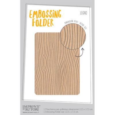 Impronte d’Autore Legno Embossing Folder - Holz